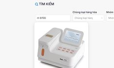 Máy sinh hóa máu bán tự động Rayto RT-9700