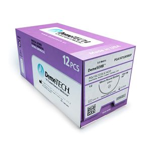 Hình ảnh của Chỉ phẫu thuật tự tiêu polyglycolic acid DemeTech số 2-0