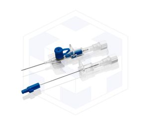 Hình ảnh của Kim luồn tĩnh mạch an toàn có cánh, có cửa Mediplus số 22G