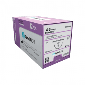 Hình ảnh của Chỉ phẫu thuật tự tiêu polyglactin 910 DemeTech DemeCRYL số 4-0