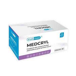 Hình ảnh của Chỉ phẫu thuật tự tiêu MedCryl - Polyglactin 910 số 2/0