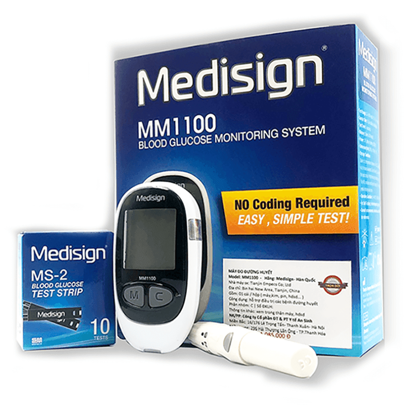 Hình ảnh của Máy đo đường huyết cá nhân Medisign MM1100