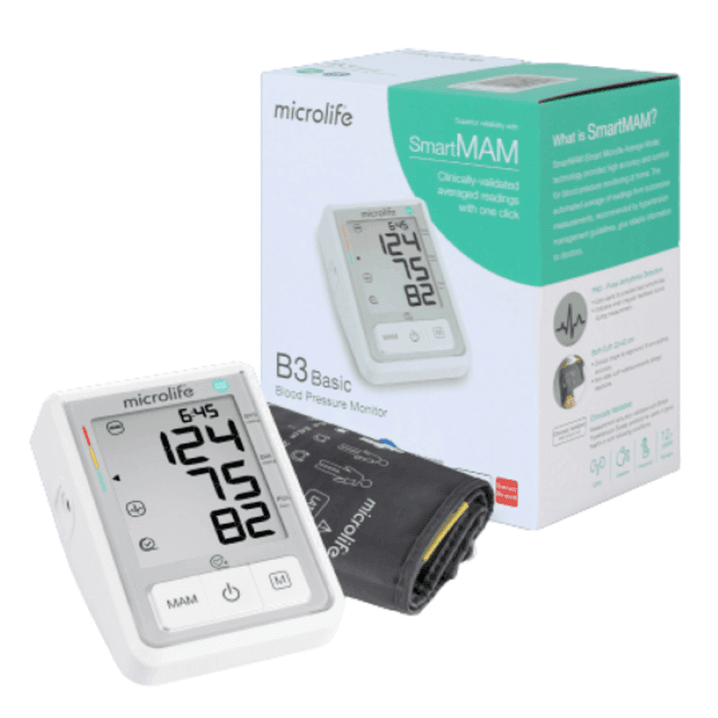 Hình ảnh của Máy đo huyết áp điện tử bắp tay Microlife B3 Basic