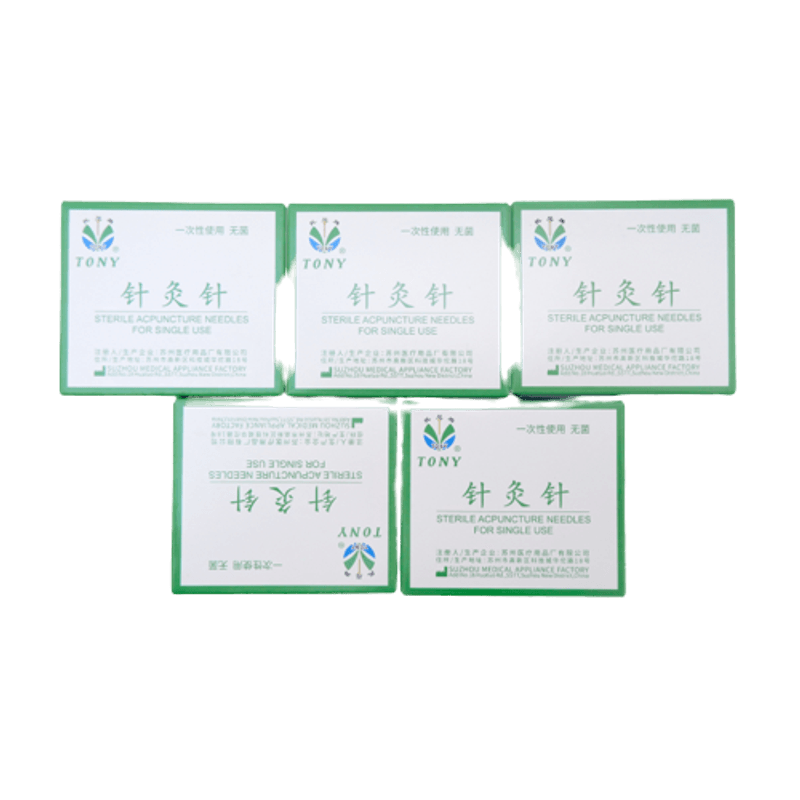 Hình ảnh của Kim châm cứu vô trùng dạng vỉ cán đồng các số Tony