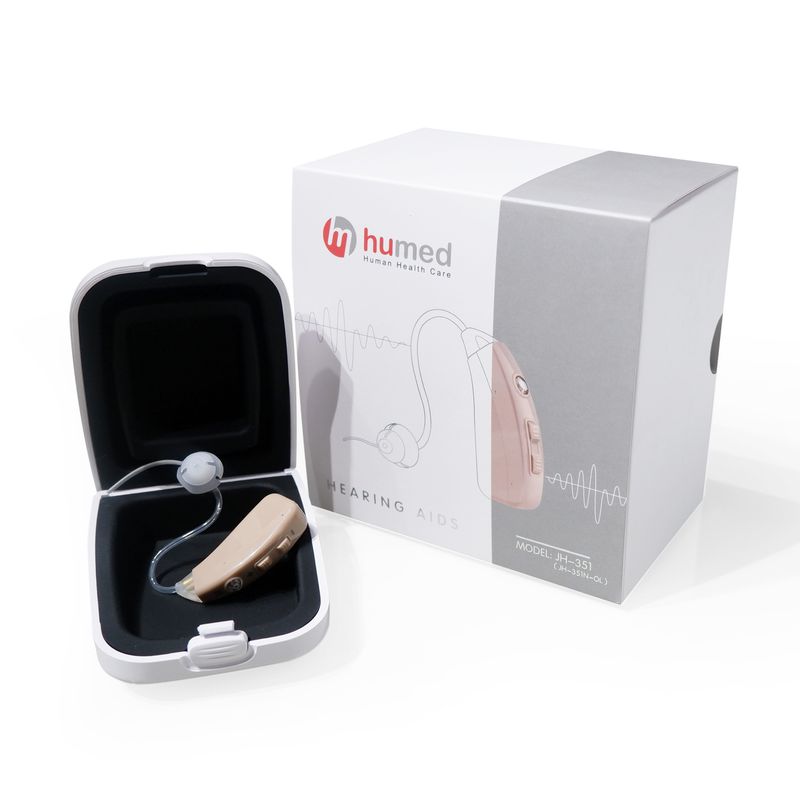 Hình ảnh của Máy trợ thính kĩ thuật số cao cấp, đeo sau tai, pin sạc Humed JH-351