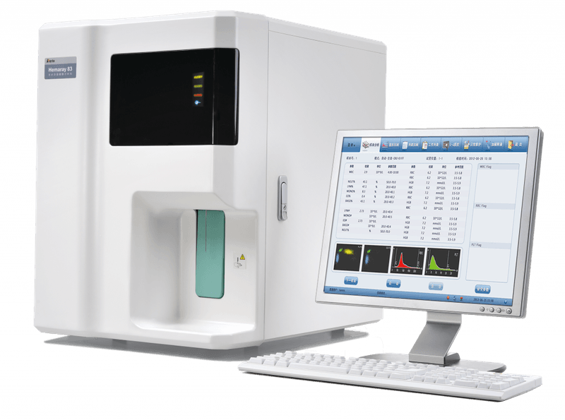 Hình ảnh của Máy xét nghiệm huyết học tự động laser 28 thông số Rayto Hemaray 83