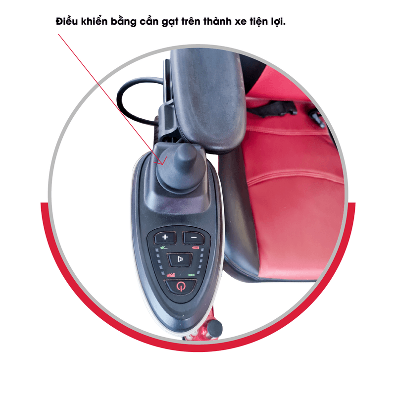 Hình ảnh của Xe lăn điện, điều khiển tự động Humed XL-E7