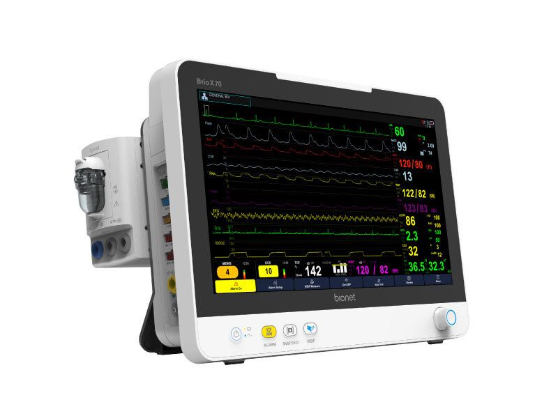 Hình ảnh của Máy monitor theo dõi bệnh nhân Bionet Brio X70