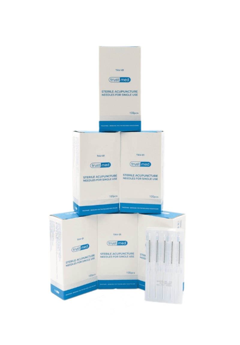 Hình ảnh của Kim châm cứu thép dạng vỉ các số 10 kích thước (0,3mmx75mm),Trustmed