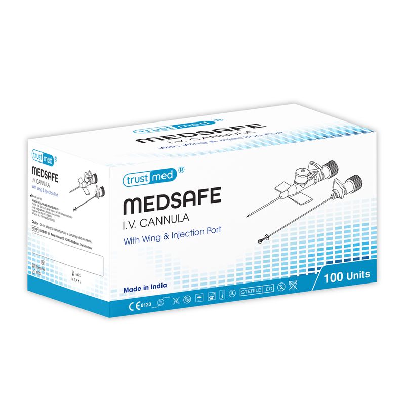 Hình ảnh của Kim luồn tĩnh mạch an toàn Medsafe 24G, Trustmed